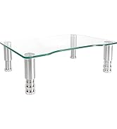 HEMUDU Single Tall Desk Monitor Arm Mount Stand Fit for 27 inch to 43 inch Flat Curved Computer S...