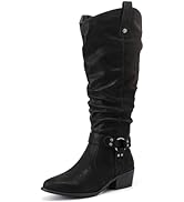 Luoika Women's Extra Wide Calf Knee High Boots, Wide Width Winter Tall Boots.
