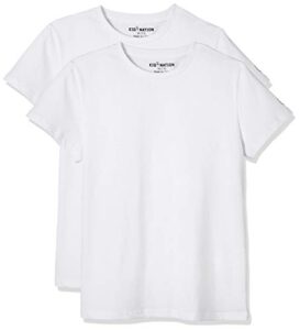Kid Nation Kids Unisex Cotton Tagless Short Sleeve Crewneck T Shirts