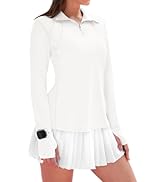 IECCP Womens Long Sleeve Shirts Sun Protection Quarter Zip Pullover Summer Quick Dry Athletic Hik...