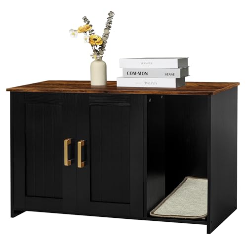 Cat Litter Box Furniture Hidden