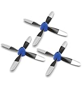 LEAMBE 3 Sets Spare RC Plane Propellers Compatible with F4U Corsair & P47 Thunderbolt Remote Cont...
