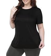 baleaf Long Sleeve Cooling Workout Tops for Women Sun Shirts UPF 50+ Quick Dry Lightweight Soft R...