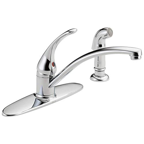 Contemporary 4 Hole Kitchen Sink Faucet