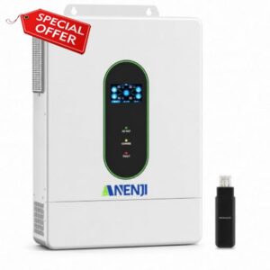 12000W Hybrid Solar Inverter 48V DC to 110/220V AC