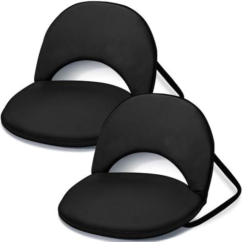 Foldable Padded Chair for Stadium with 5 Adjustable Positions