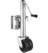 VEVOR Trailer Jack with Wheel, 1000 lbs Load Capacity, Heavy Duty Swivel Boat Trailer Jack with P...
