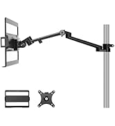TARION Desktop Light Stand with 1/4" 3/8" Screws for Ring Light Tabletop Mount L Shape Clip Stand...