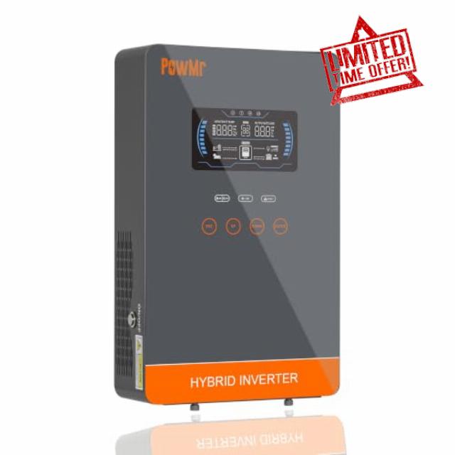 PowMr Solar Inverter 4500W 24V to 110V
