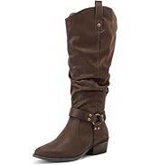 Luoika Women's Extra Wide Calf Knee High Boots, Wide Width Winter Tall Boots.