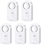 Govee WiFi Water Sensor 2 Pack, 100dB Adjustable Alarm and App Notifications, Leak and Drip Alert...