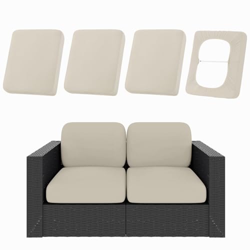 Stretch Outdoor Couch Cushion Covers Replacement