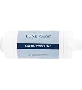 Luxe Bidet 4-in-1 Filtration Water Filter, with PP Cotton, Ion Filtration, and Calcium Salts for ...