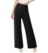NIMIN Women Summer Linen Beach Flowy Pants Lightweight Drawstring Waist Wide Leg Vacation Clothes...