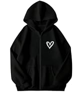 Verdusa Women's Asymmetrical Zip Up High Neck Pullover Sweatshirt Oversize Trendy Fall Tops Stree...