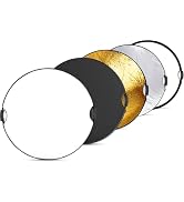 NEEWER 71"/180cm Parabolic Reflective Umbrella Photography with White Inner, Soft Lighting with D...