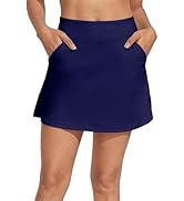 ACEGOLFS Tennis Skirts for Women 16"/19" High Waisted Womens Golf Skorts Dressy Casual Athletic S...
