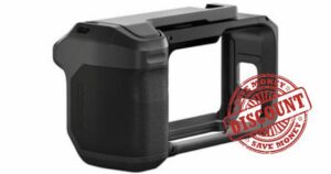 GoPro Point-and-Shoot Grip (Ergonomic | Durable | Adaptable/for Mission 1 Series) - Official GoPro Accessory
