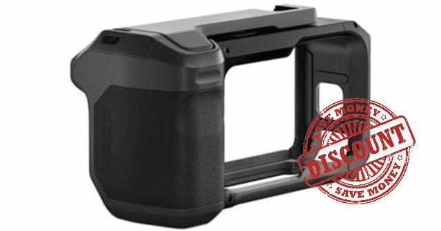 GoPro Point-and-Shoot Grip (Ergonomic | Durable | Adaptable/for Mission 1 Series) - Official GoPro Accessory