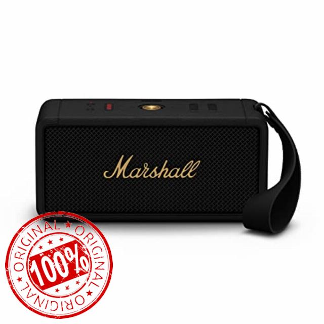 Marshall Middleton Portable Bluetooth Speaker - Rugged Waterproof/Dust-proof Design | Loud Stereo Sound