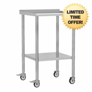 Stainless Steel Work Table with Wheels