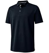 M MAELREG Mens Golf Shirt Short Sleeve Moisture Wicking Slim Fit Performance Casual Roma Knit Gol...