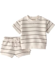 little planet by carter's Unisex Baby 2-piece Shorts Set Made With Organic Cotto