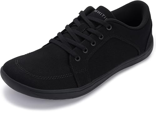 WHITIN Men's Wide Canvas Barefoot & Minimalist Shoes | Zero Drop Sole