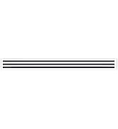 BUILDMART - 48" Linear Slot Diffuser - (3 Slot) Triple Slot - White Decorative Air Vent - Modern ...