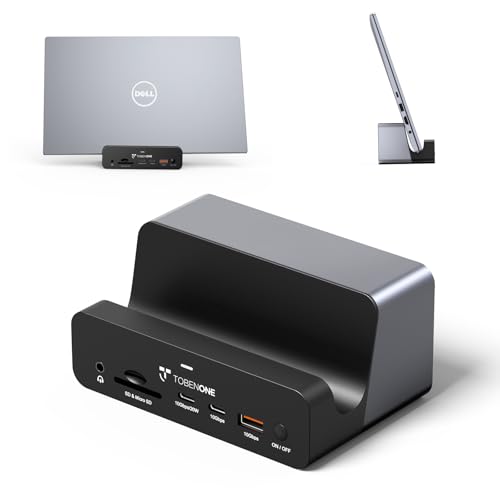 TobenONE 18-in-1 Triple 4K@60Hz Monitor Docking Station with 150W Power Supply
