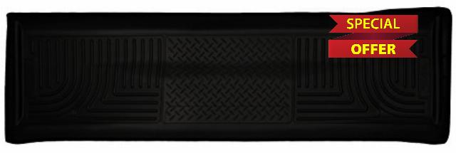 Husky Liners Weatherbeater Floor Mats | Fits 2011-2016 Ford F-250/F-350 Crew CAB ONLY | 2nd Row