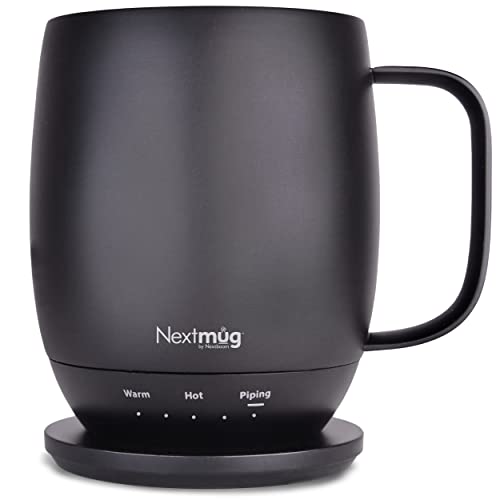 Self-Heating Coffee Mug (Black - 14 oz.)