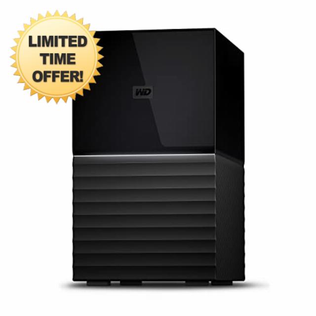 WD 16TB My Book Duo Desktop RAID External Hard Drive HDD