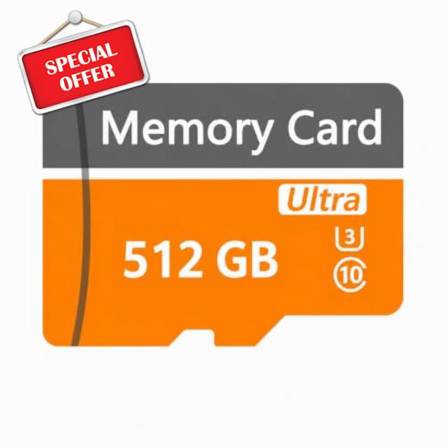 512GBTF SD Card with Adapter
