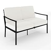 Martha Stewart Lily Pond Indoor-Outdoor Stackable Counter Stools with Natural Woodgrain Aluminum ...