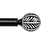 KAMANINA Curtain Holdbacks Black 2pcs, Curtain Tiebacks Wall Mounted Curtain Hooks, Holders for D...