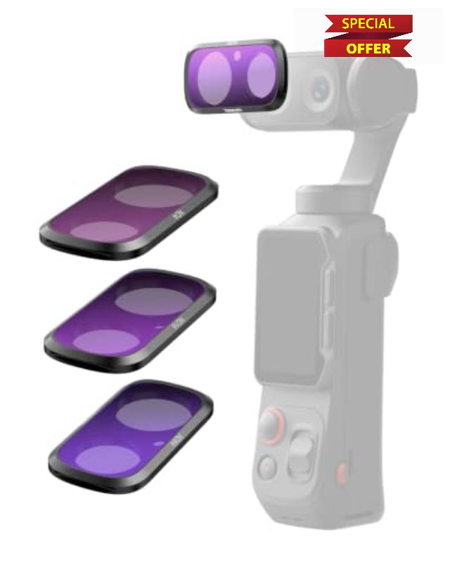 TELESIN ND Filter Set for Insta360 Luna Ultra
