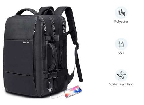 Waterproof 17.3 inch Laptop Backpack for Men and Wome
