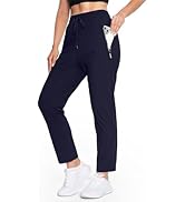 Beeswan 2025 Upgrade Stretch Active Pants for Women Over 50, Women's Hiking Cargo Travel Pants Women