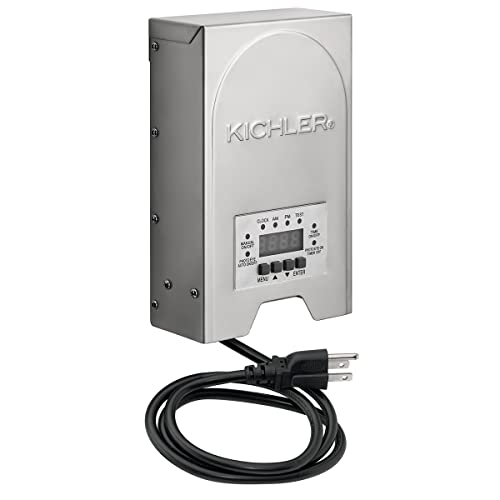 Kichler 12217-200 Watt 12V/15V Multi-Tap Low Voltage Outdoor Landscape Transformer with Digital Timer and Built in Surge Protector - Weatherproof