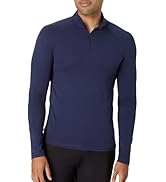 Hanes mens Shirt With Quarter Zip, Moves Pullover Long-sleeve Men's Clothing Shirts, Moisture-wic...