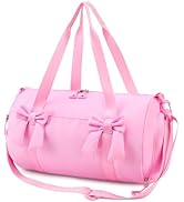 STELLE Dance Bag for Girls Ballet Bag Gifts for Girls Waterproof Sports Gymnastics Bag with Shoe ...