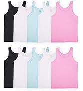 Fruit of the Loom Girls' Cotton Brief Underwear, Multipack