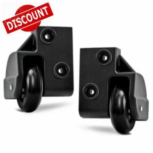 Replacement Wheel Housings Left Right Kit Compatible with Pelican 1510/1560 Rolling Hard Case