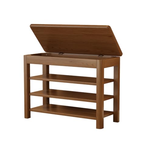 Wood Shoe Rack for Front Door Entrance