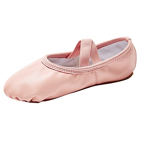 Stelle Ballet Shoes for Girls Soft Leather Dance Slippers Ballerina Shoes