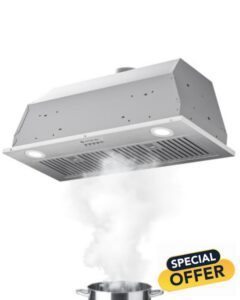 900 CFM 30 Inch Range Hood Insert