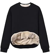 Yeokou Womens Sherpa Lined Sweatpants Winter Warm Fleece Joggers Casual Lounge Pants