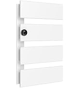 K&KALONZO Electric Towel Warmer, 18.11"*22.8" Wall-Mounted Towel Heater with Built-in Timer, Wate...