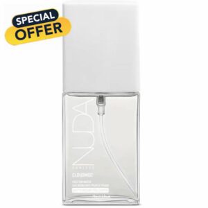 Nuda CloudMist Face Tan Water | Buildable Facial Tanning Mist for Light to Medium Complexions | Infused with Vitamins and White Tea & Rosehip Extracts | Lightweight